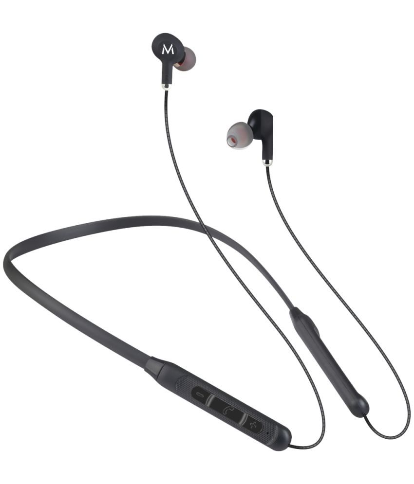     			Matlek Bluetooth Earphones Headphones Wireless Neckband Wireless With Mic Headphones/Earphones Black