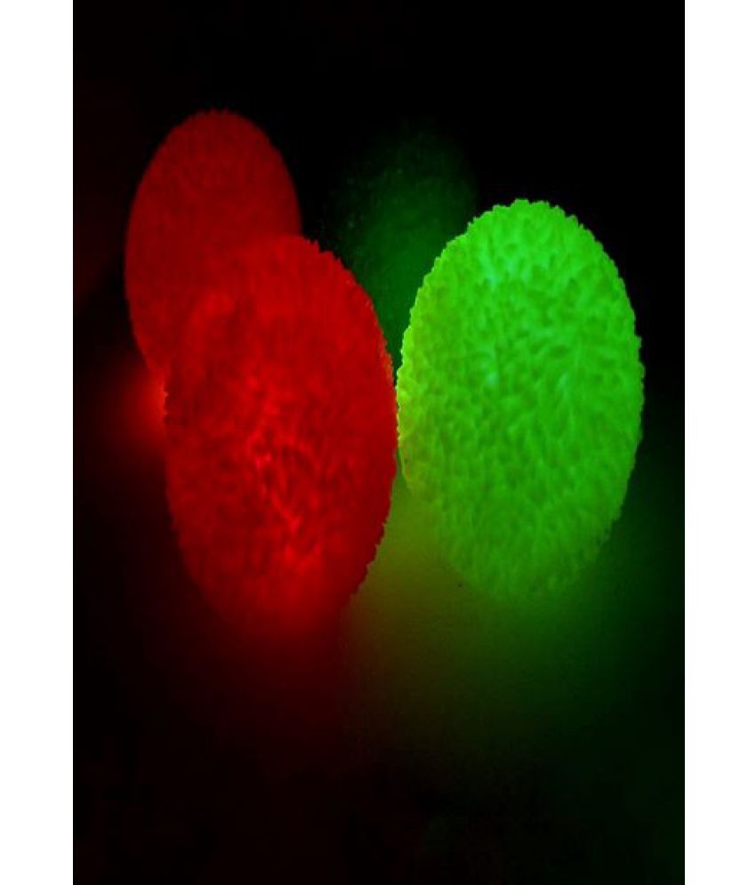 Tzoo Flashing Light Up Bouncing Ball Led Ball Toy Stress Relief Soft