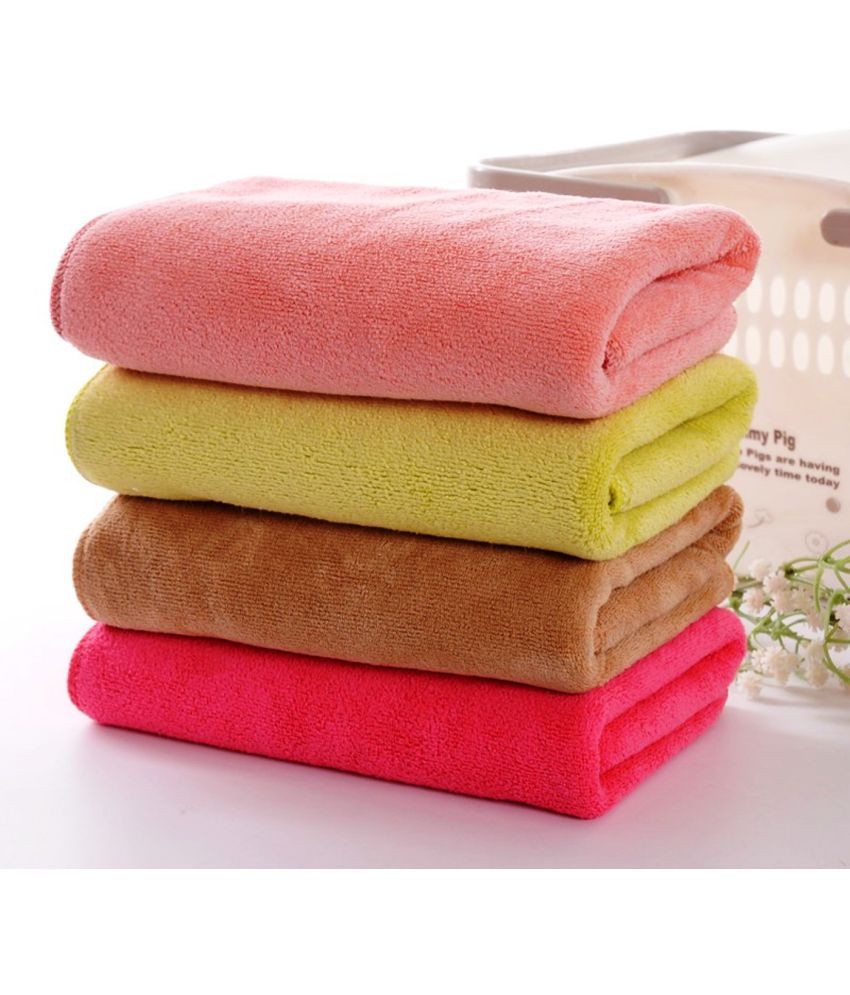 VEDO Set of 4 Face Towel Assorted Buy VEDO Set of 4 Face Towel