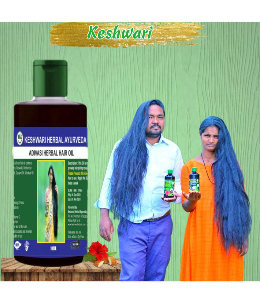     			KESHWARI HERBAL AYURVEDA Adivasi Hair Oil Adivasi Hair Oil Herbal 100 mL
