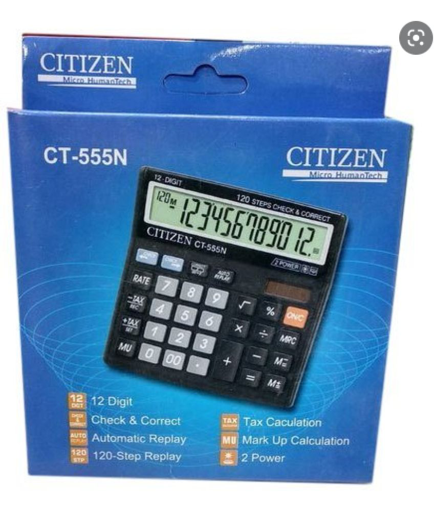    			Citizen CT-555N 12 Digits Desktop Calculator