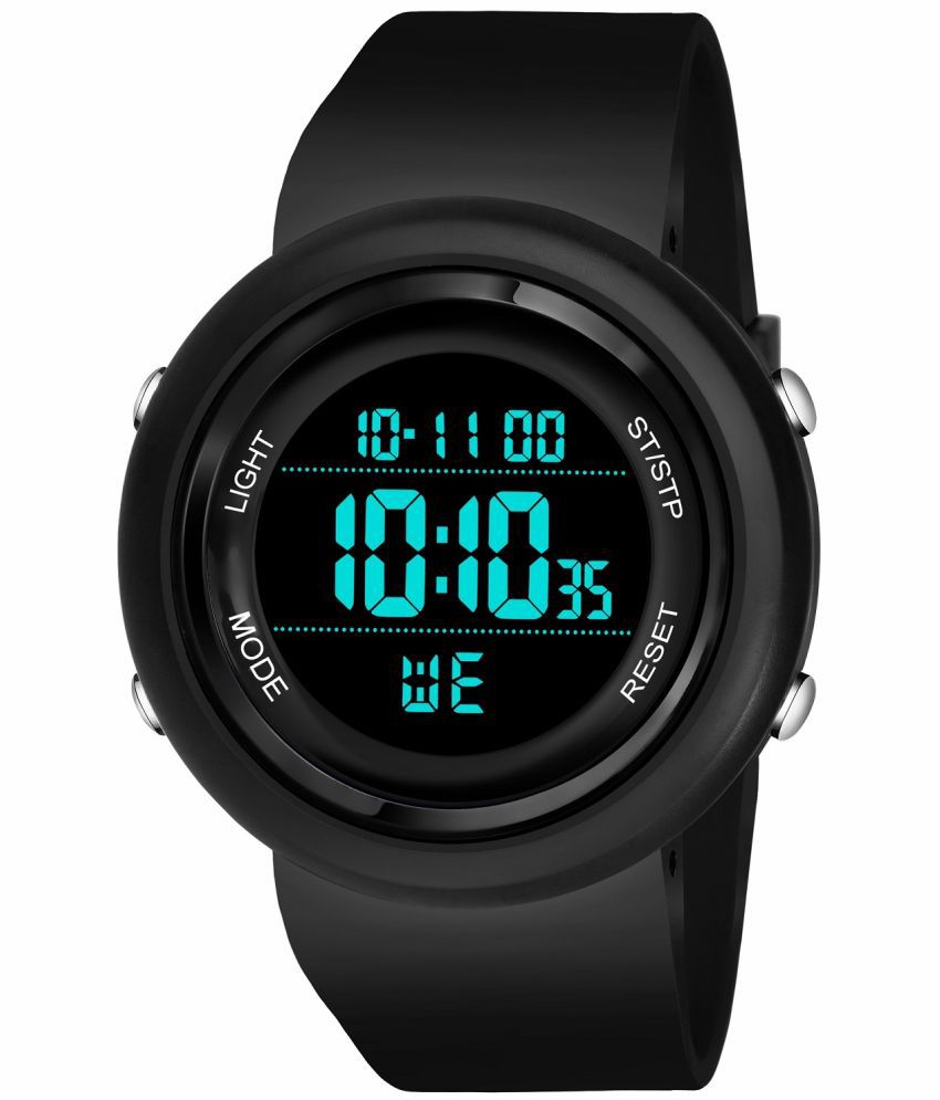Hala WT-56 DTL-BLK Silicon Digital Men's Watch