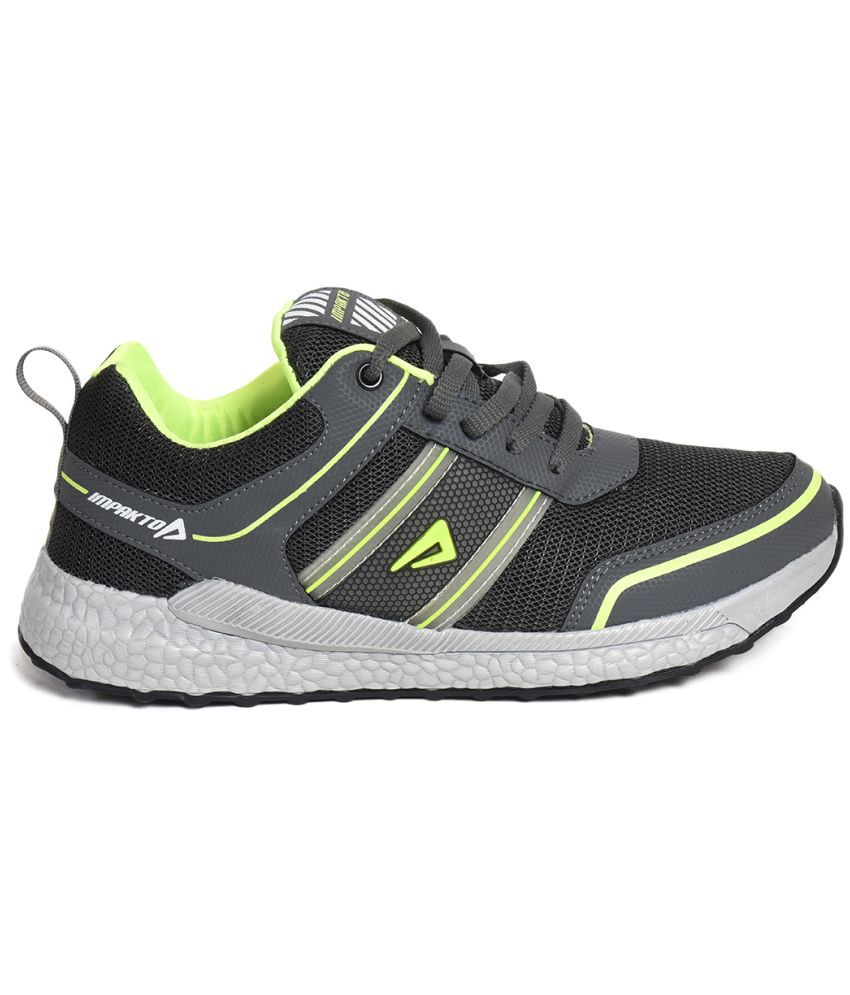 Impakto Gray Running Shoes - Buy Impakto Gray Running Shoes Online at ...
