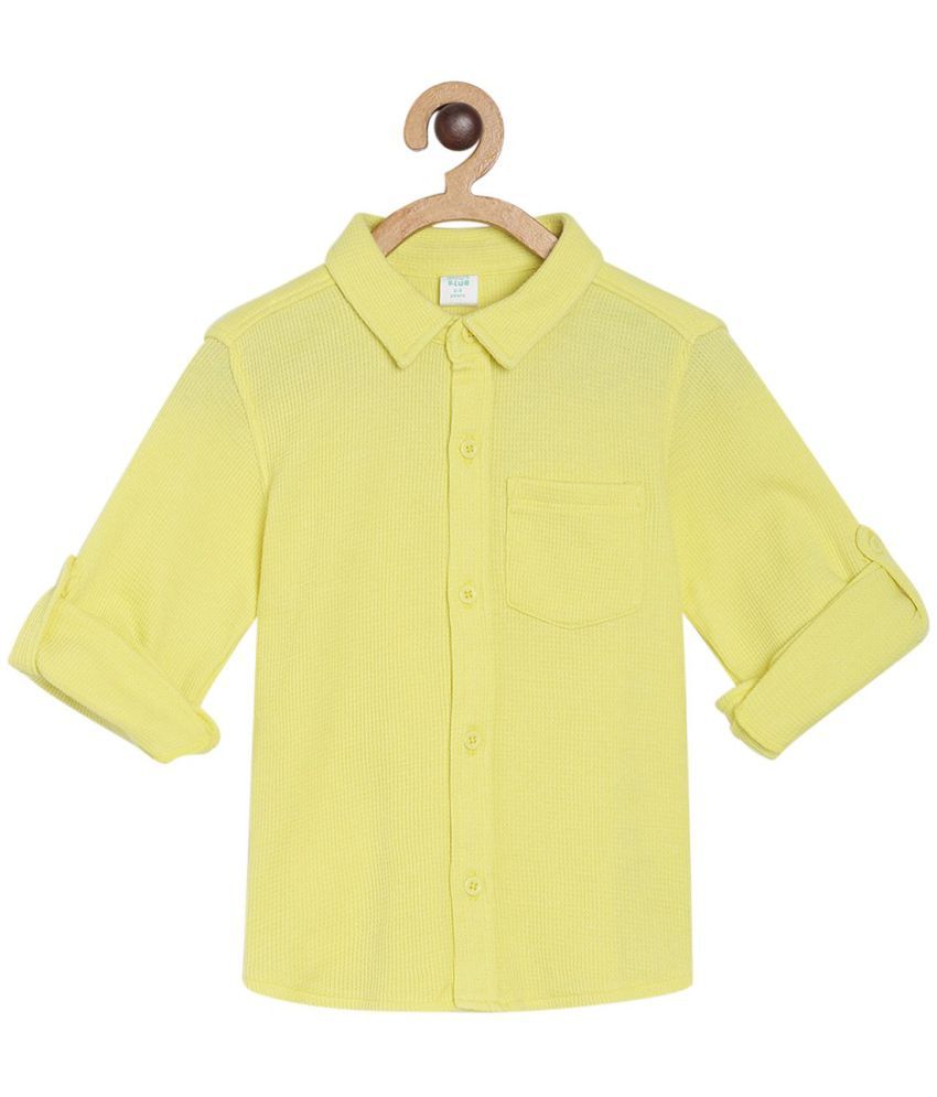     			MINIKLUB Baby Boy Yellow Color Shirt