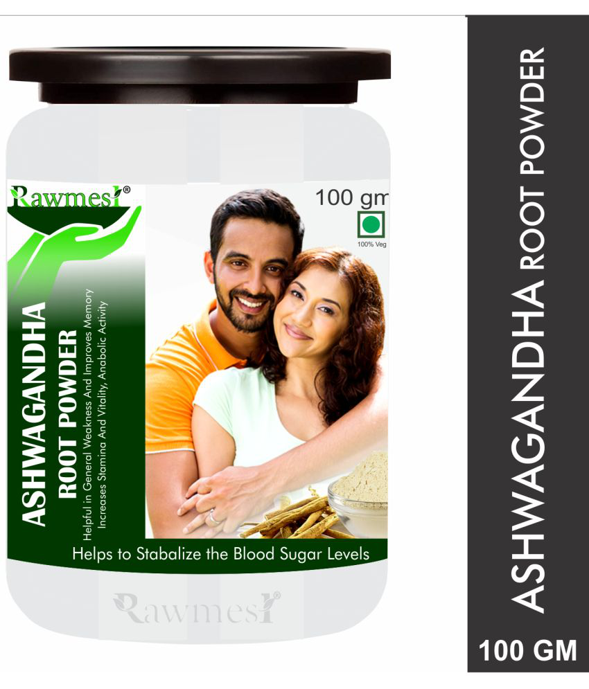     			rawmest Organic Ashwagandha Powder 100 gm Pack Of 1