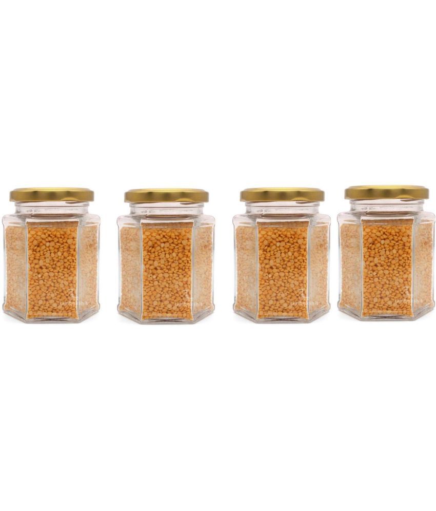     			AFAST Airtight Storage  Glass Food Container Set of 4 700 mL