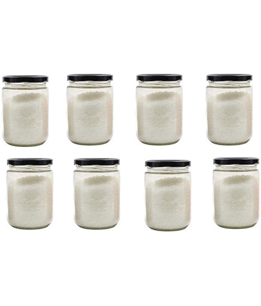     			AFAST Airtight Storage  Glass Food Container Set of 8 520 mL