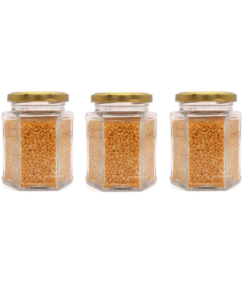    			AFAST Airtight Storage  Glass Food Container Set of 3 400 mL
