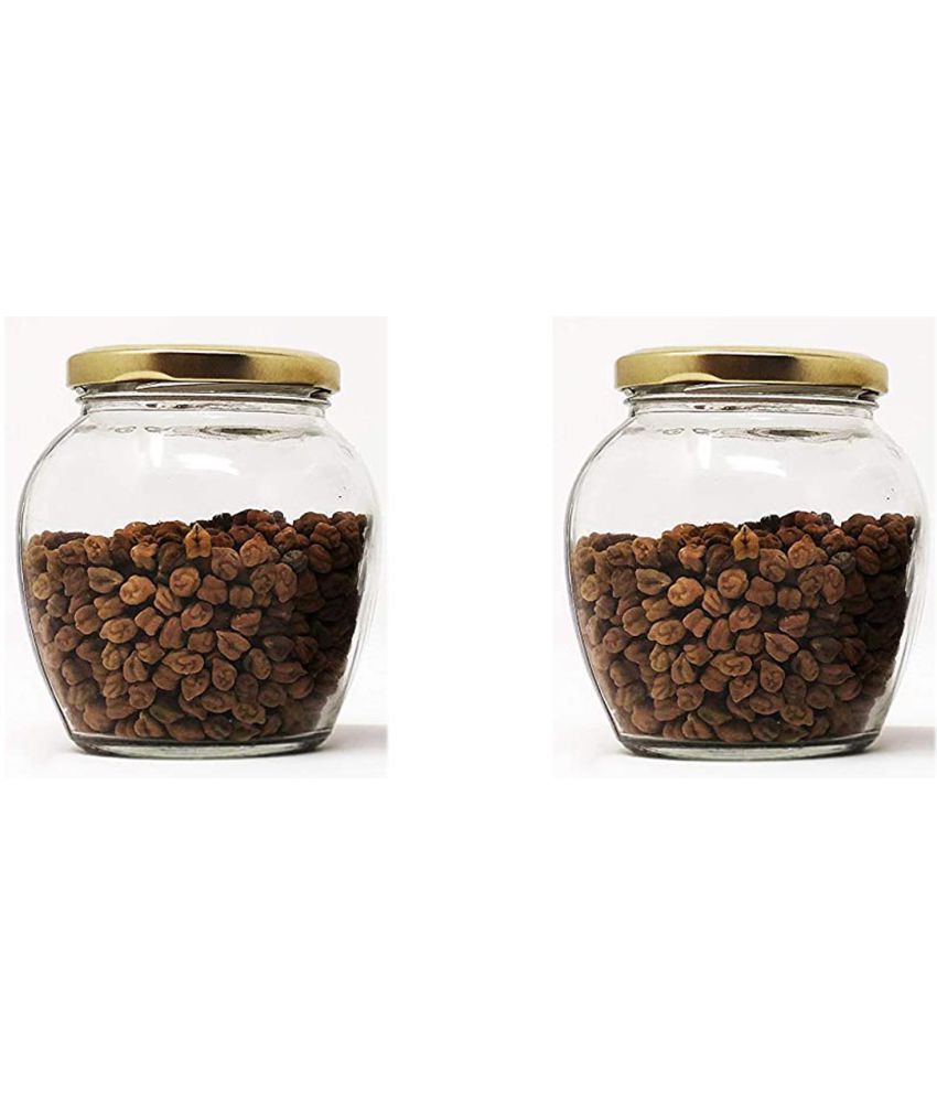     			AFAST Airtight Storage  Glass Food Container Set of 2 300 mL