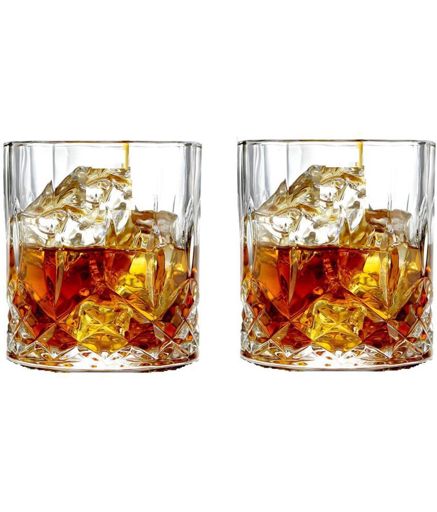     			Afast Whisky  Glasses Set,  200 ML - (Pack Of 2)