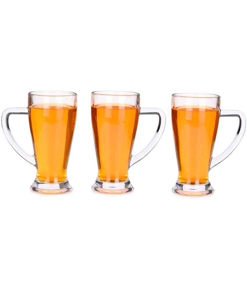     			Afast Beer Mug Glasses Set,  250 ML - (Pack Of 3)