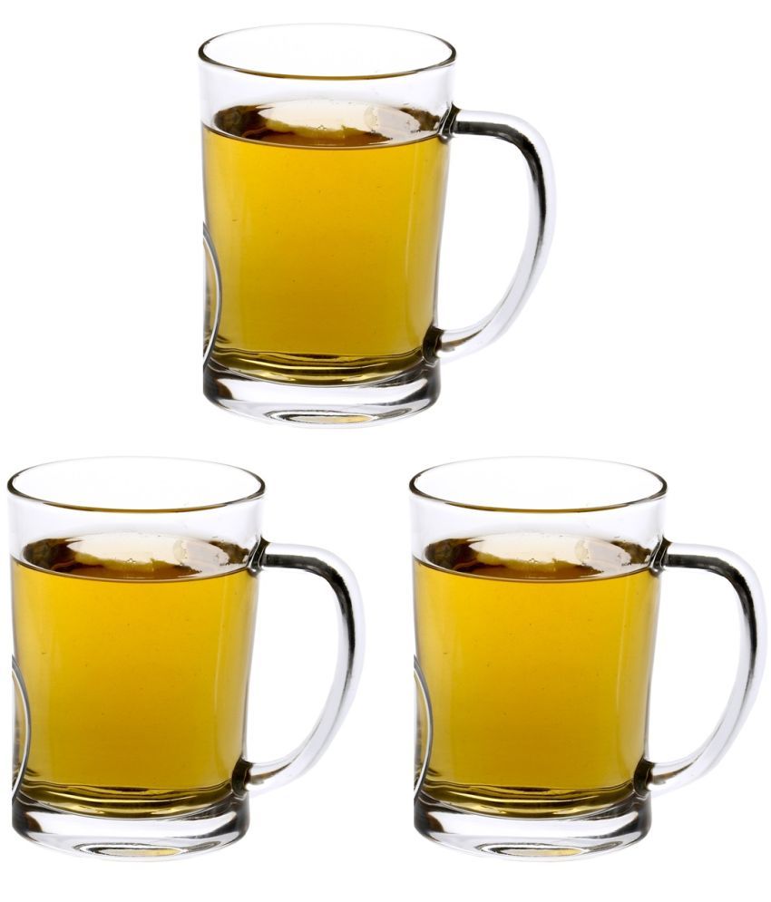     			Afast Beer Mug Glasses Set,  350 ML - (Pack Of 3)