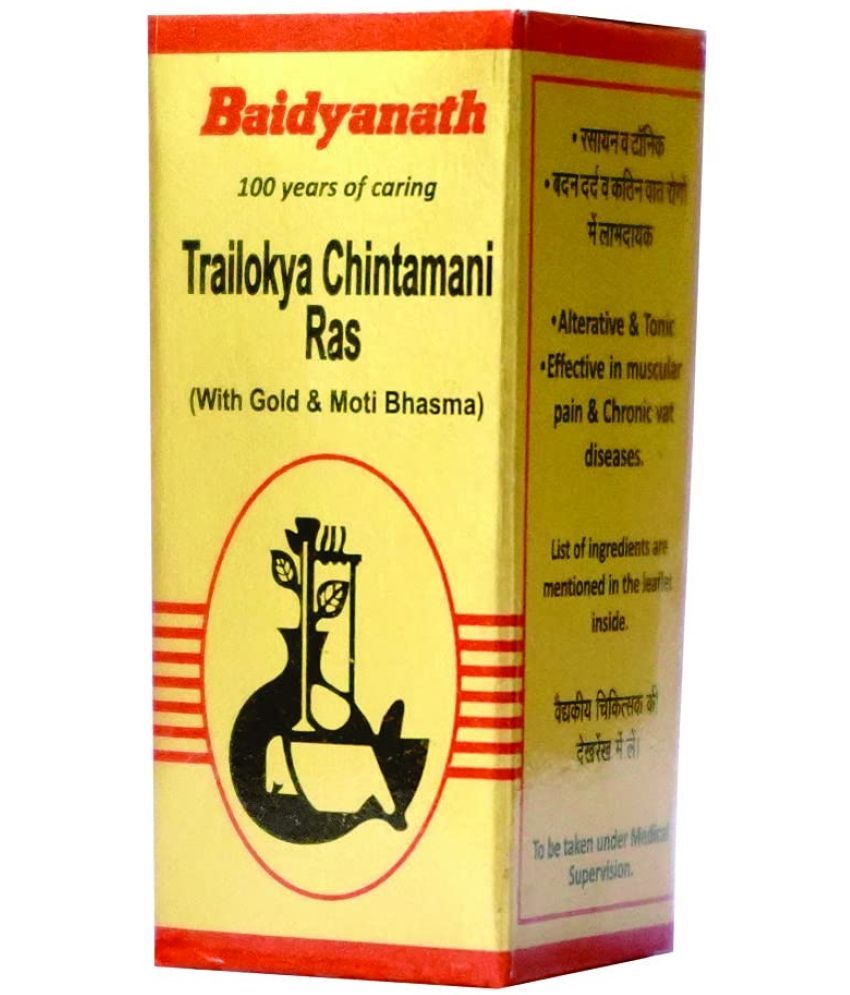     			Baidyanath Trailokyachintamani Ras Smy Tablet 5 no.s Pack of 1