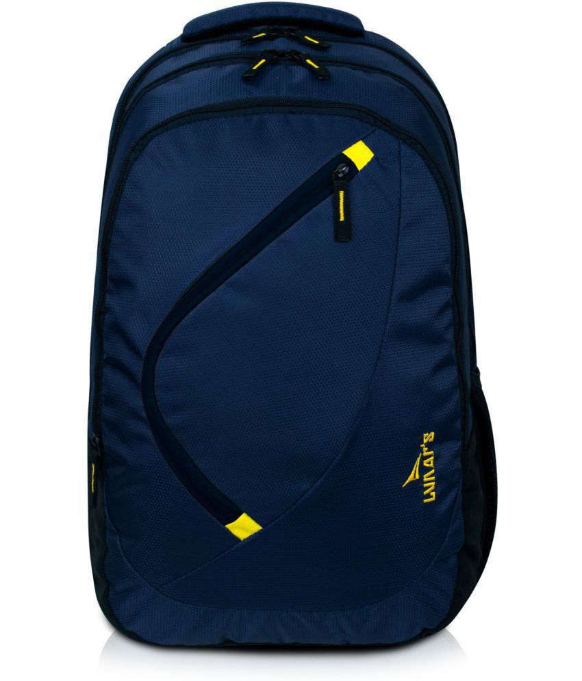     			Lunar's 35 Ltrs Blue Backpack