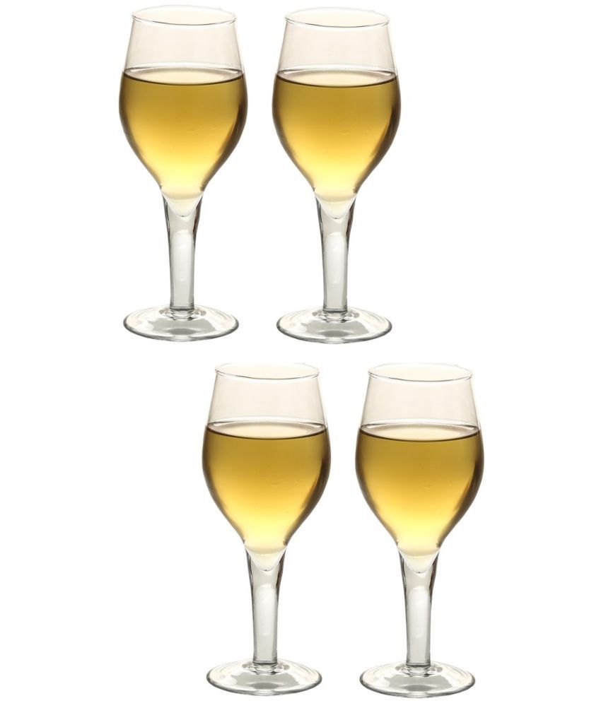     			Afast Wine  Glasses Set,  250 ML - (Pack Of 4)