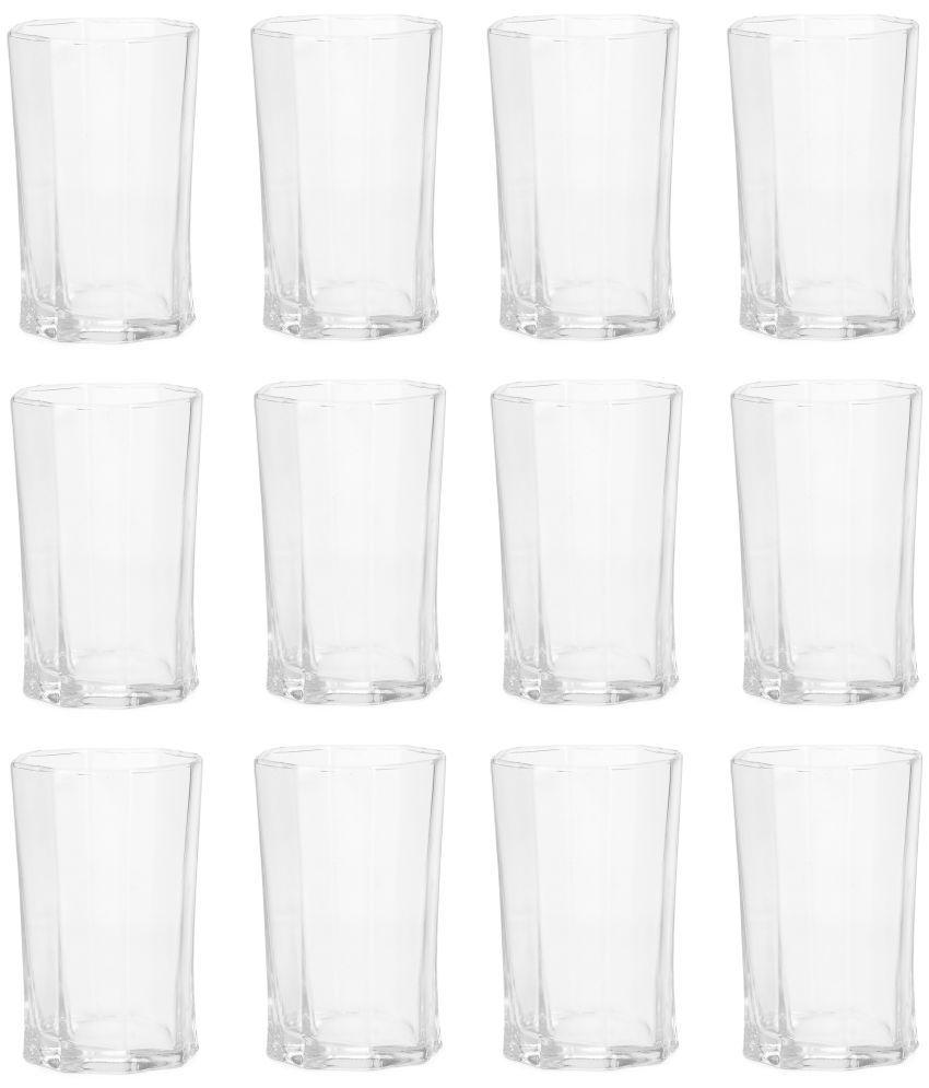     			Somil Water/Juice  Glasses Set,  200 ML - (Pack Of 12)