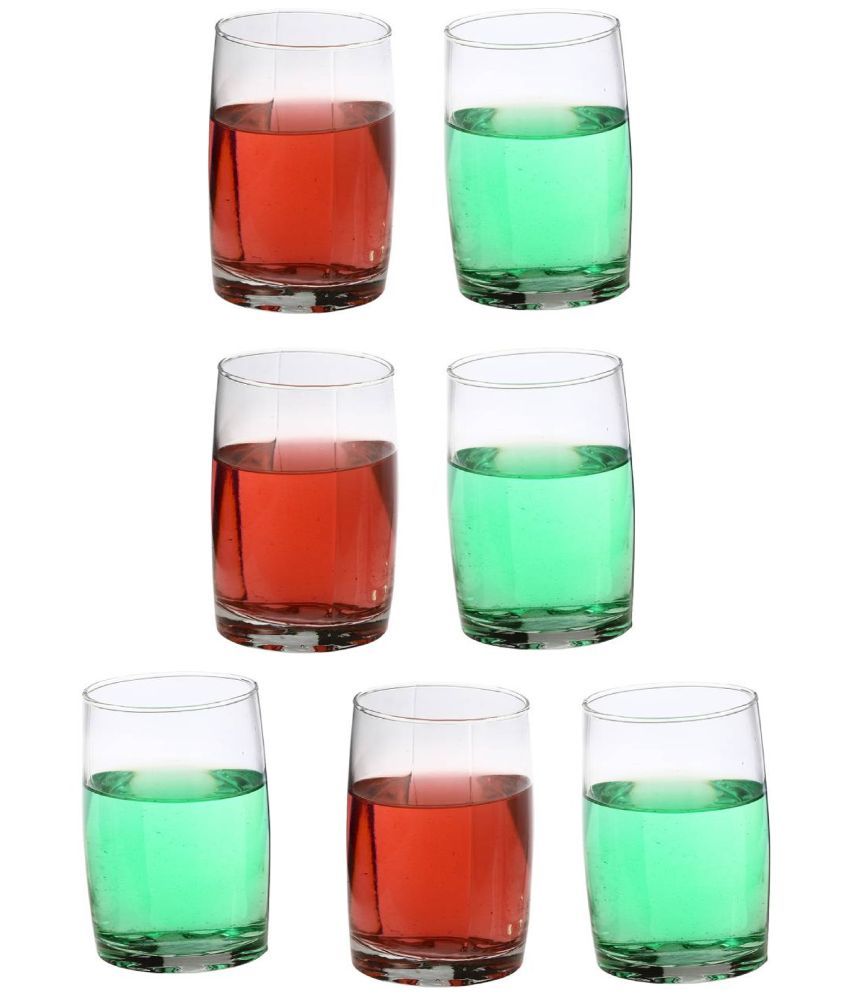     			Somil Water/Juice  Glasses Set,  270 ML - (Pack Of 7)