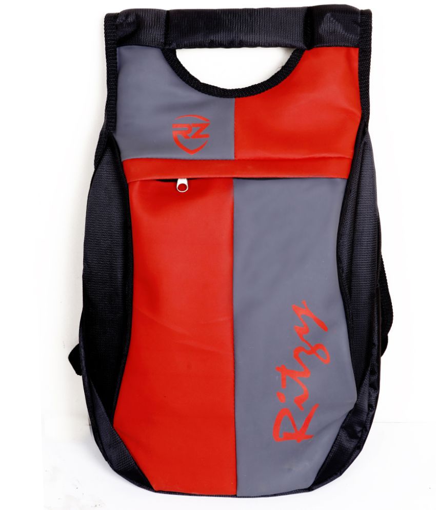     			Ritzy 25 Ltrs Red Polyester College Bag