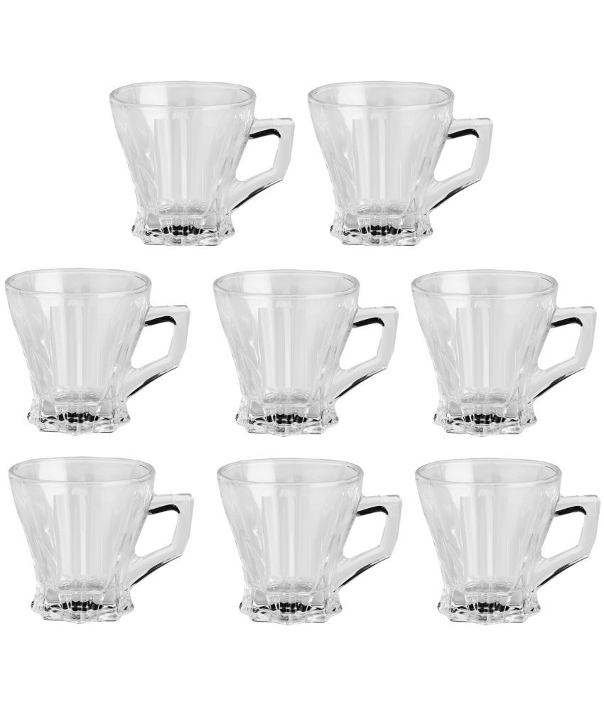     			AFAST Glass Serving Coffee And Double Walled Tea Cup 8 Pcs 100 ml