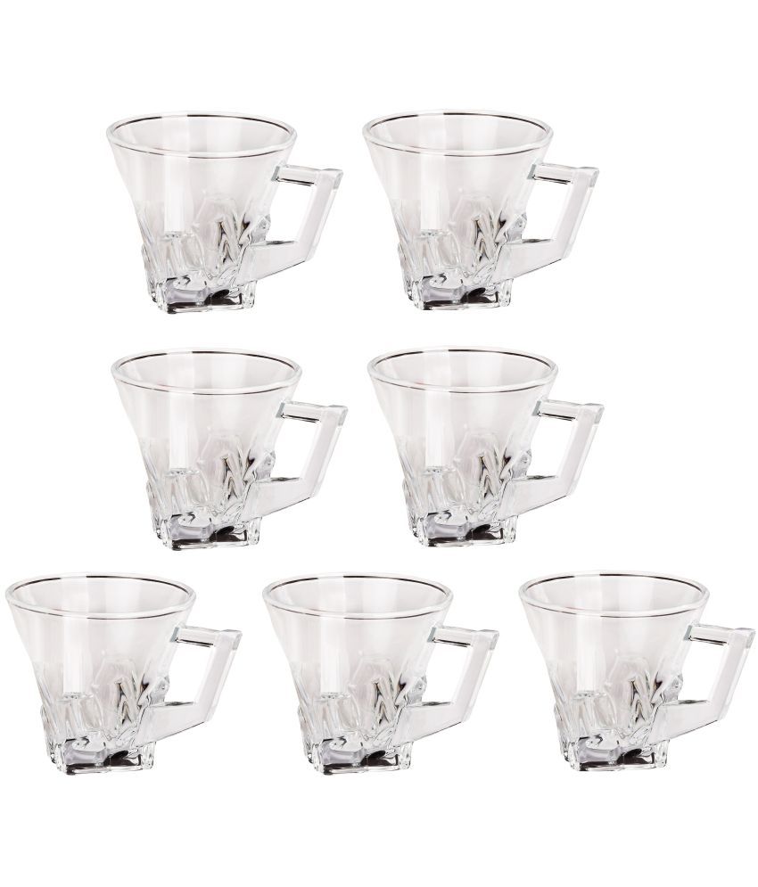     			AFAST Glass Serving Coffee And Double Walled Tea Cup 7 Pcs 130 ml