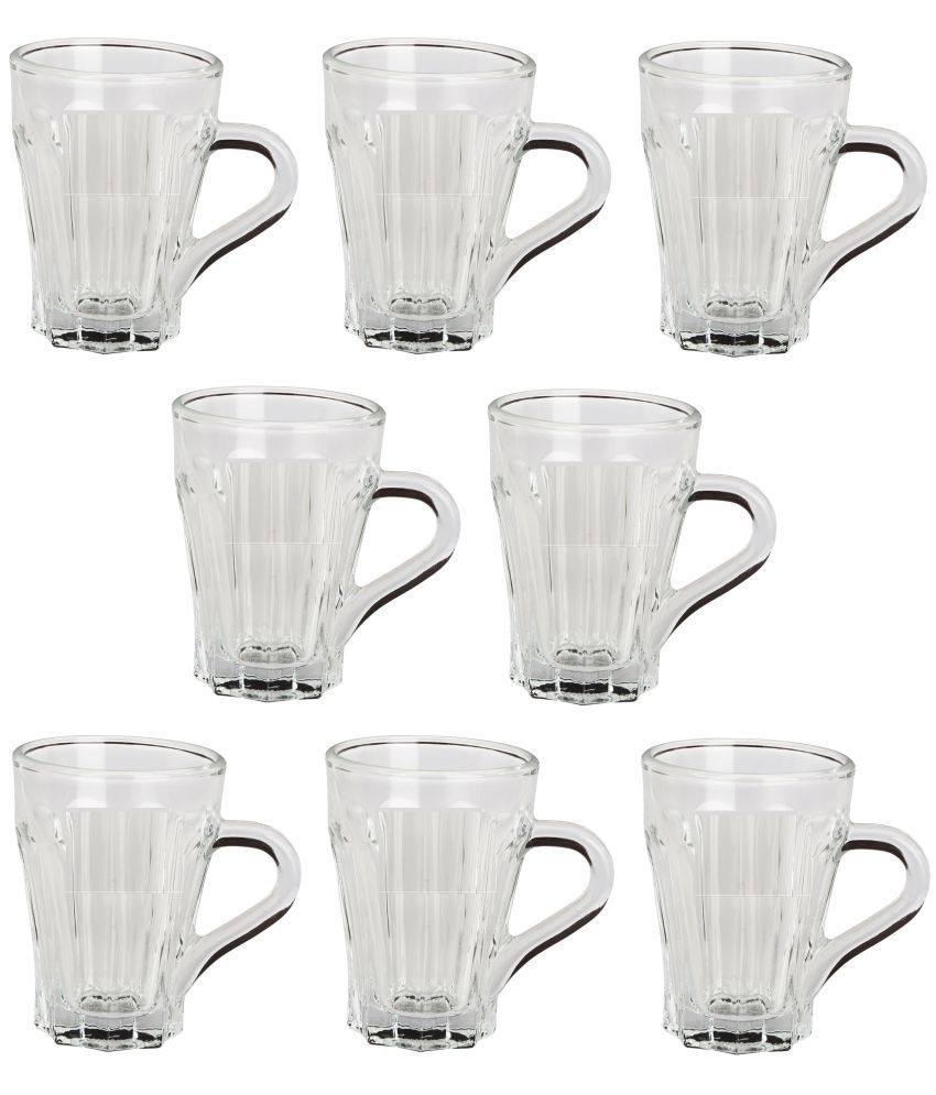     			AFAST Glass Serving Coffee And Double Walled Tea Cup 8 Pcs 100 ml