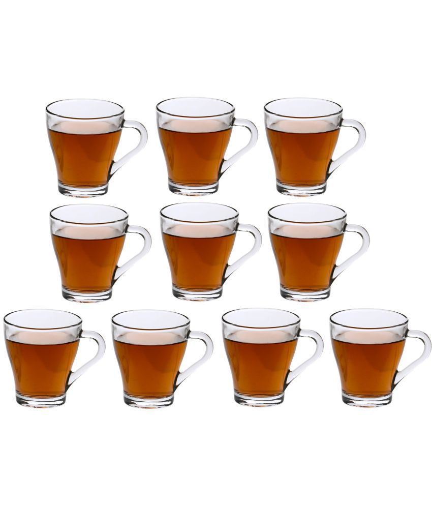     			AFAST Glass Serving Coffee And Double Walled Tea Cup 10 Pcs 200 ml