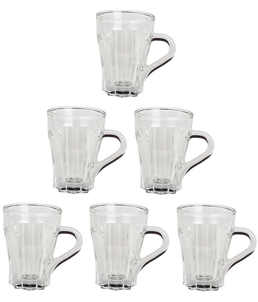     			AFAST Glass Serving Coffee And Double Walled Tea Cup 6 Pcs 100 ml