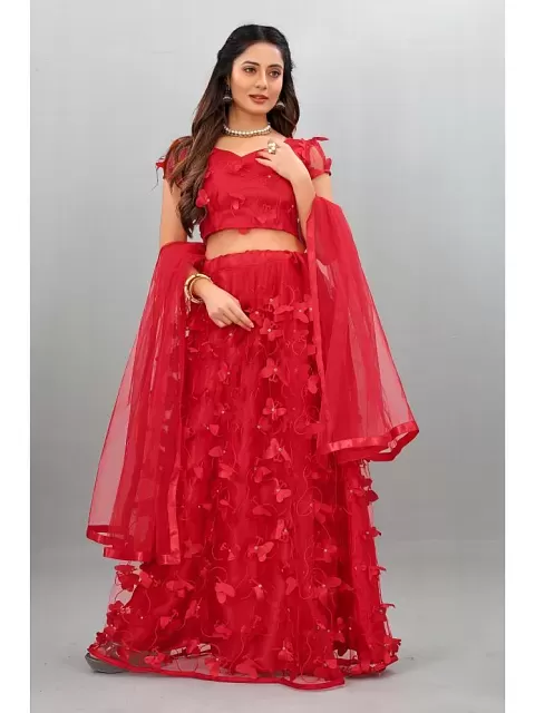 Girls Lehenga Choli Ethnic Wear Embroidered Lehenga, Choli and Dupatta Set  - Buy Girls Lehenga Choli Ethnic Wear Embroidered Lehenga, Choli and  Dupatta Set Online at Low Price - Snapdeal