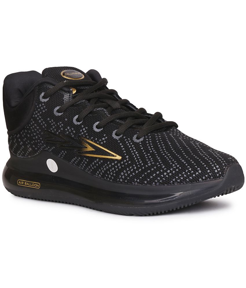     			Columbus Sport Running Shoes Black Running Shoes