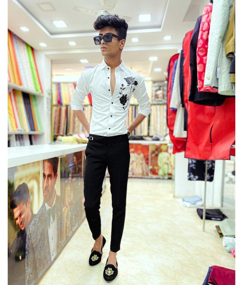 Multi Polyester Unstitched Shirts 