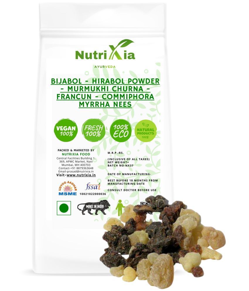     			Nutrixia Food Bijabol Powder churna - Hirabol Powder- Murmukhi Powder 250 gm