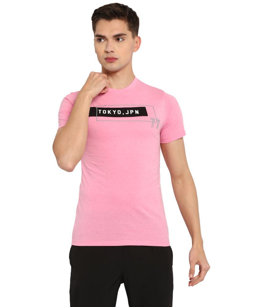 YUUKI Pink Polycotton T-Shirt