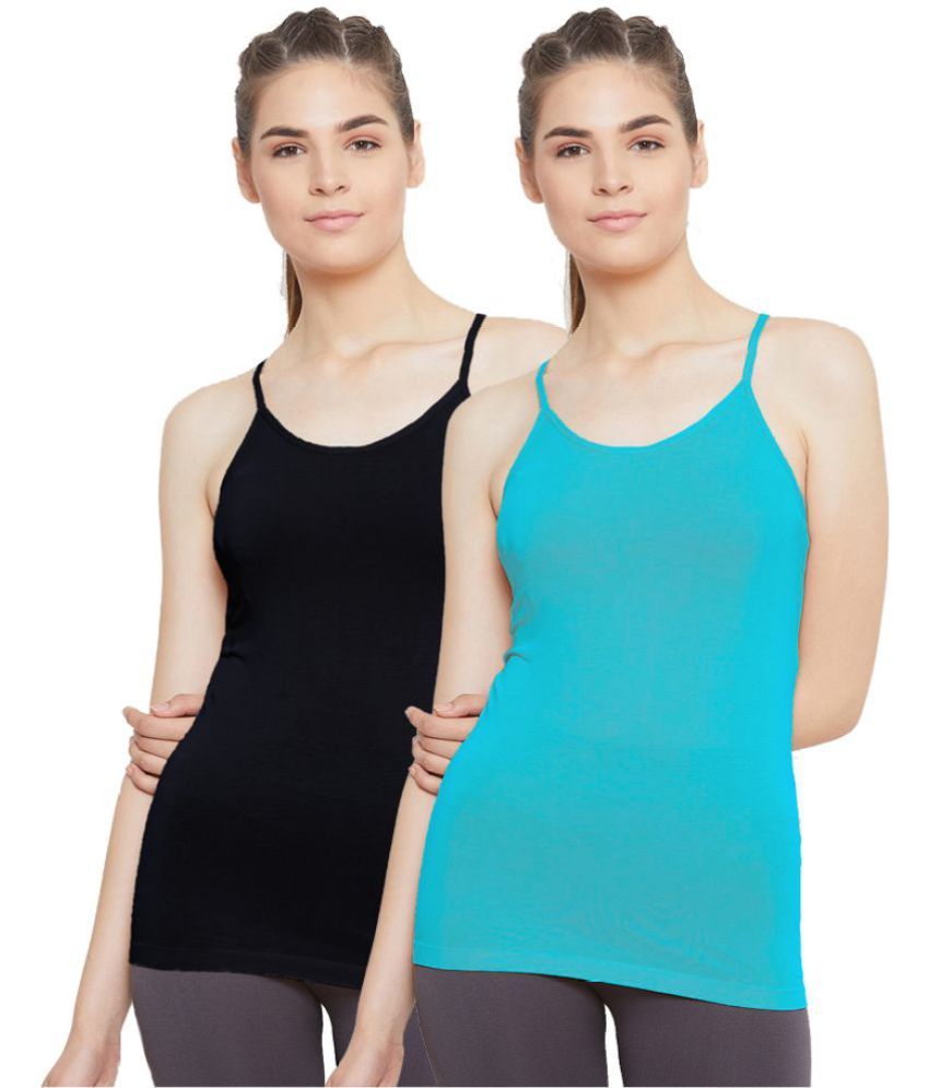     			Outflits Pack of 2 Cotton Women's Shaping Camisols ( Multi Color )