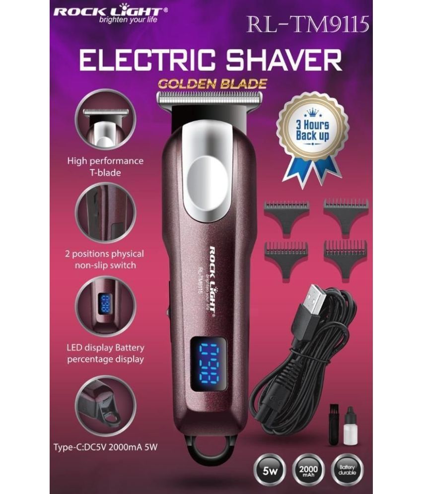     			Rock Light Cordless Beard Trimmer ( Multi )