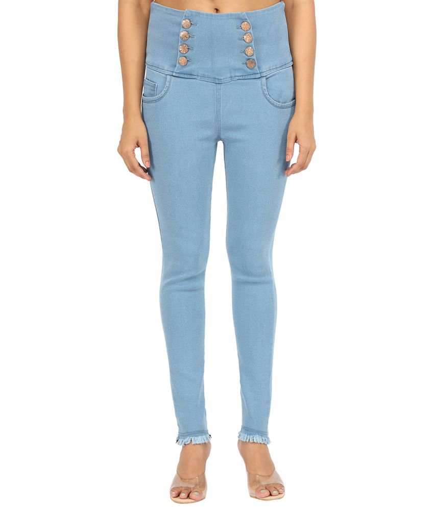     			AngelFab Denim Jeans - Blue