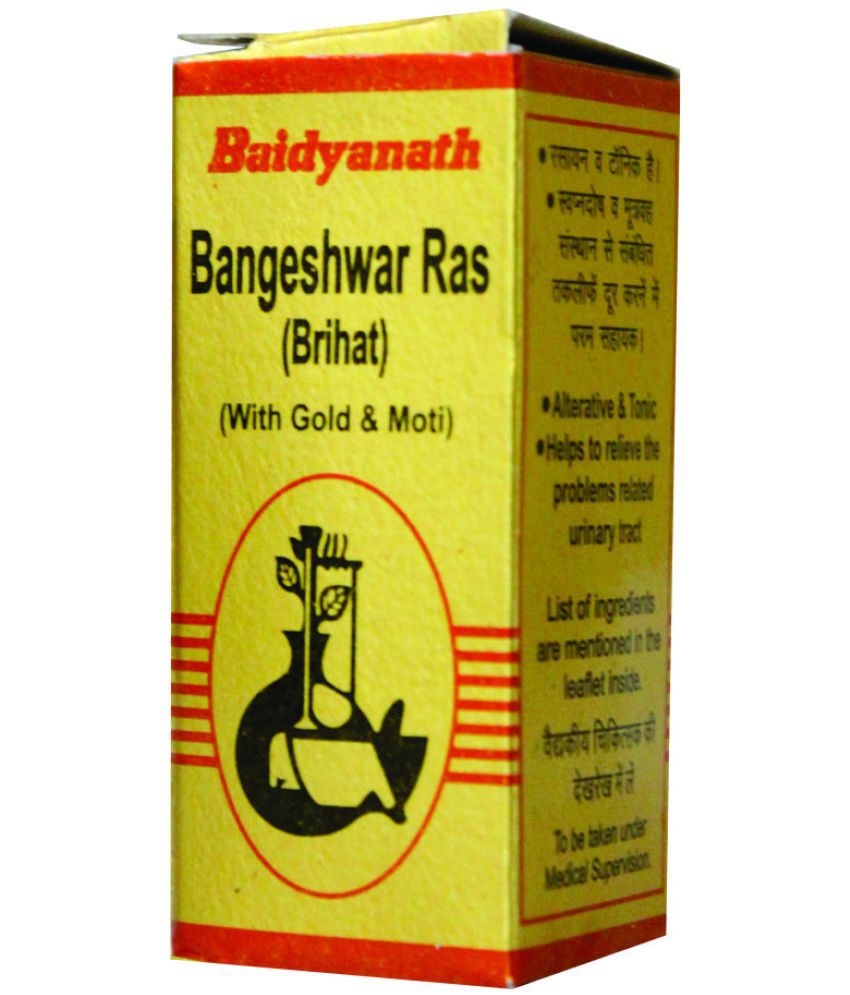     			Baidyanath Bangeshwar Ras Brihat  Tablet 10 no.s Pack Of 1