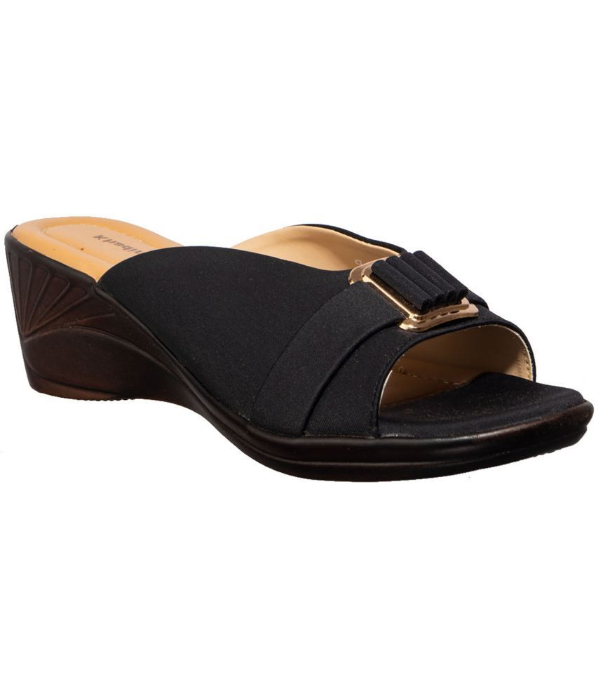     			KHADIM -  Black Women's Flats