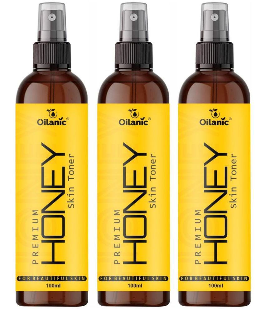     			Oilanic   Honey   Skin Tonic 300 mL Pack of 3