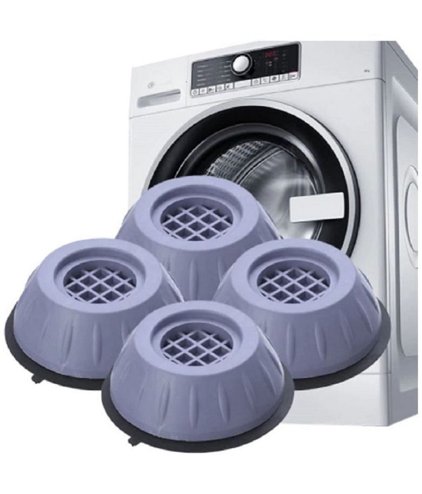     			Vibration Pads for Washing Machine with Suction Cup Feet, Shock Absorber, Anti Slip, Noise Cancellation Pads(4 Piece)