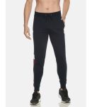 Dollar Navy Cotton Solid Joggers Single