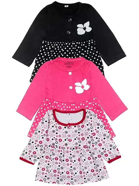 Popees Baby Care Girls Dress (_Red_2 Piece Set) : Amazon.in: Clothing &  Accessories