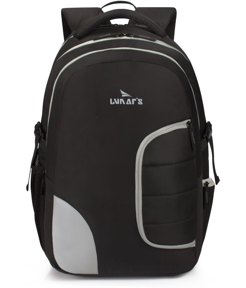     			Lunar's 45 Ltrs Black Backpack