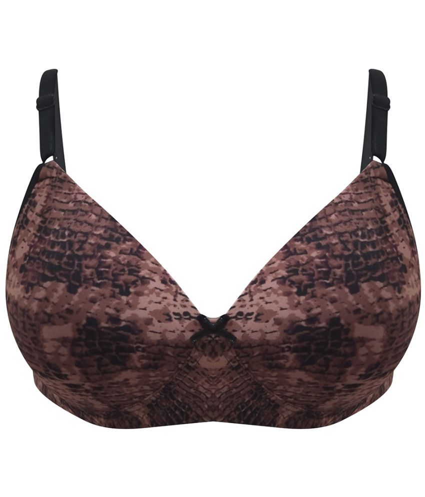     			Clovia Polyamide Women's T-Shirt Bra ( Brown )