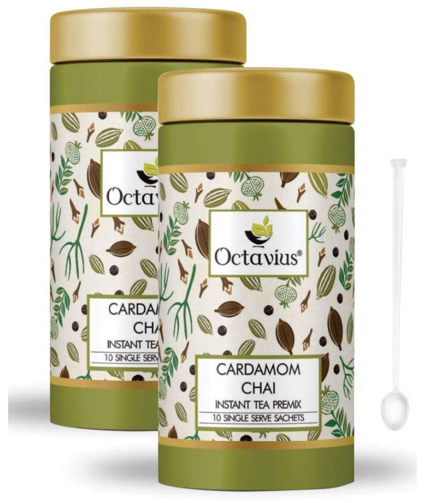     			Octavius Assam Tea Powder Cardamom  20 no.s Pack of 2