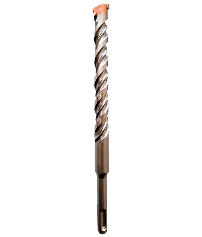     			S4 Steel (18 x 210mm) Cross Tip Plus Hammer Drill Bit (Silver)