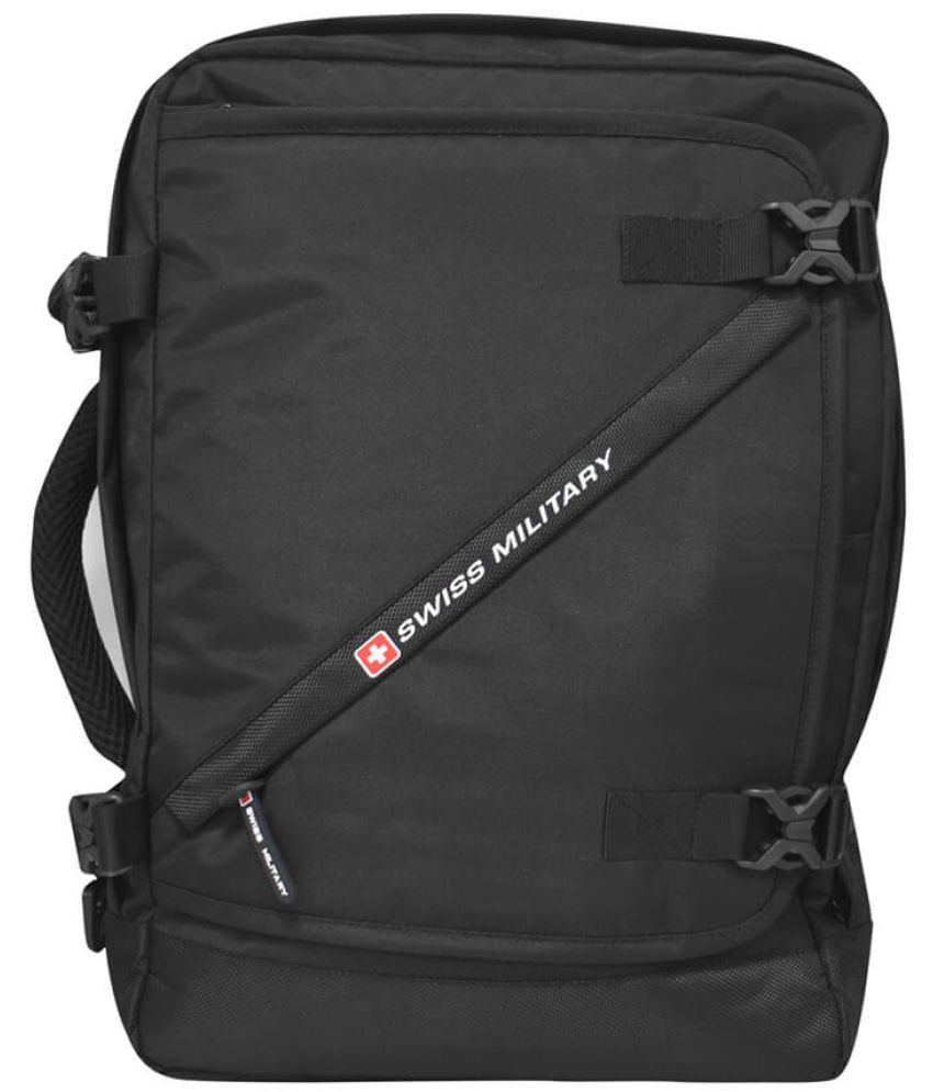     			Swiss Military 15 Ltrs Black Laptop Bags