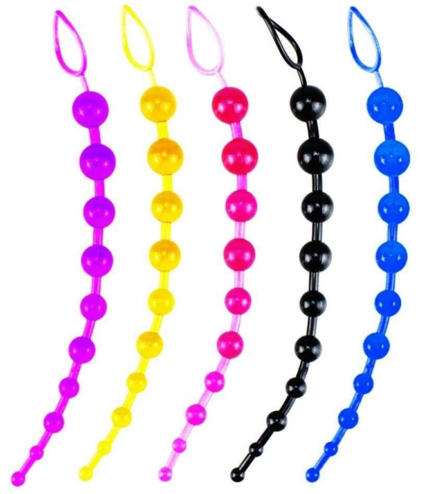 10 Inch Flexible Baile Anal Beads Multi Color By Kamahouse Buy 10