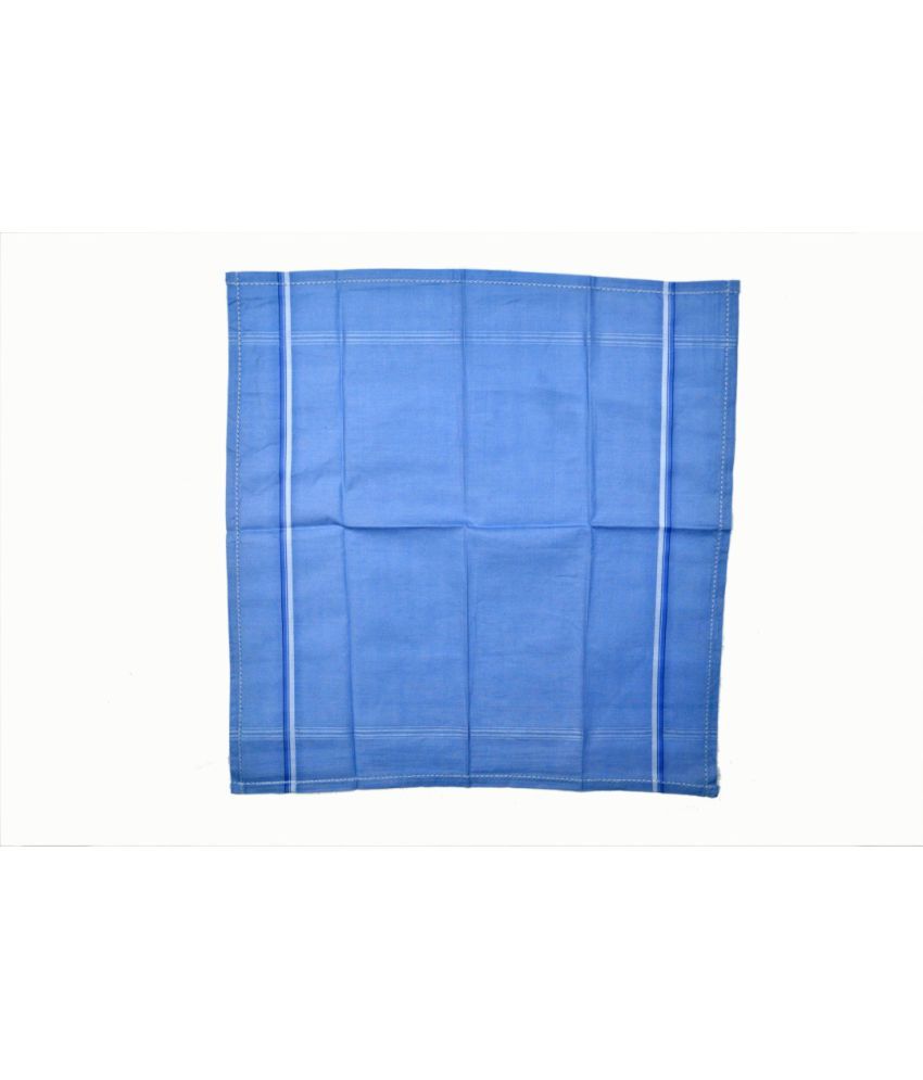 100 Cotton Handkerchief For Men Set of 12 Pcs, Size 43×43 cm ( Multicolor) Buy Online at Low