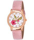 DECLASSE Leather Round Womens Watch