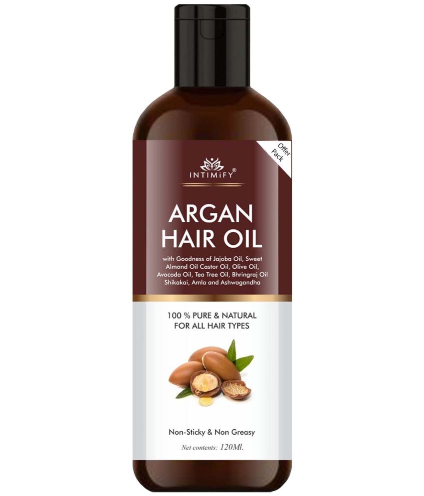     			Intimify Argan Hair Oil for Silky Hair Growth 120 mL